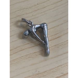 Swim Diver Sterling Silver Jewelry Charm #swimmer #dive